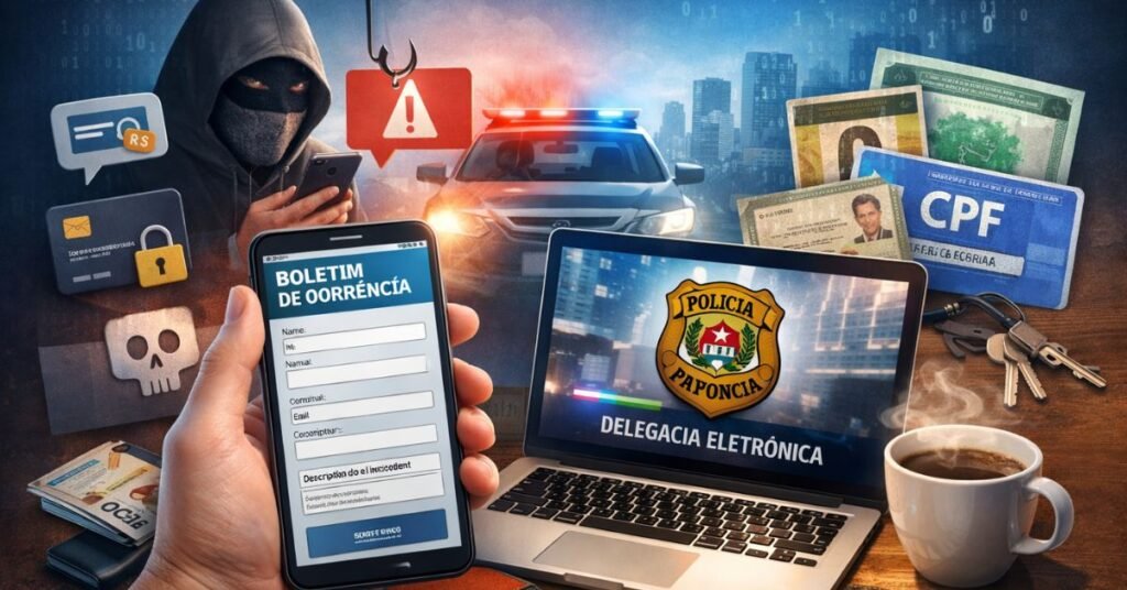 Ocorrência Online para Golpes